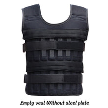 Load image into Gallery viewer, SUTEN 20kg/50kg Loading Weighted Vest For Strength and Boxing Training Workout Adjustable Waistcoat Sand Jacket Clothing
