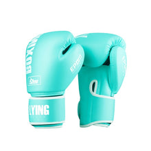 Load image into Gallery viewer, FLYING 10 12 14oz Boxing Gloves PU Leather Muay Thai MMA Fight Training Glove For Men Women Kids