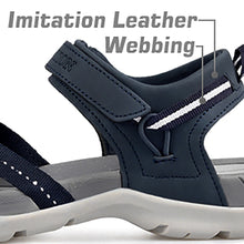 Load image into Gallery viewer, GRITION Women New Fashion Sandals Open Toe Outdoor Flat Heels Summer Beach Casual Non-Slip Lightweight 37-40