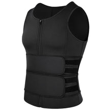 Load image into Gallery viewer, Men Thermo Compression Shapewear Waist Trainer Sauna Vest Sweat Slimming Underwear Compression Workout Shirt