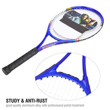 Load image into Gallery viewer, 1pc Professional Tennis Racket Aluminium Alloy Training Racket with Carry Cover Bag for Beginners Tennis practice
