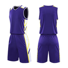 Load image into Gallery viewer, Men's Retro Basketball Jerseys Professional Custom Youth School Basketball Team Uniforms Quick Dry Breathable Basketball Shirts