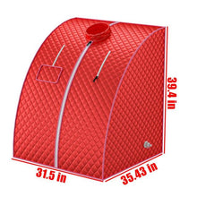 Load image into Gallery viewer, 9 Gear Adjustable Folding Sauna Tent Portable Home Sauna kits Lose Weight Detox Machine Health Tools