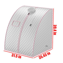 Load image into Gallery viewer, 9 Gear Adjustable Folding Sauna Tent Portable Home Sauna kits Lose Weight Detox Machine Health Tools
