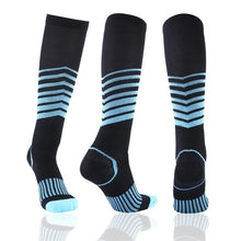 Load image into Gallery viewer, Compression Support Atheletic Socks for Soccer Football Track Sports Magic Compression Elastic Outdoor Sports Socks