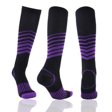 Load image into Gallery viewer, Compression Support Atheletic Socks for Soccer Football Track Sports Magic Compression Elastic Outdoor Sports Socks
