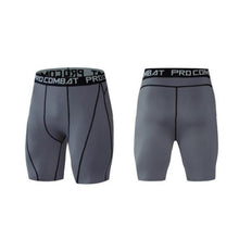 Load image into Gallery viewer, Hot Men Quick Dry Short Leggings Mens Thigh Compression Running Fitness Sport Shorts Male Underwear