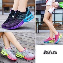 Load image into Gallery viewer, Women Tennis Shoes Air Cushion 4CM Height Increase Mesh Sports Sneakers Fitness Outdoor Breathable Jogging Trainers Shoes