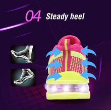 Load image into Gallery viewer, Women Tennis Shoes Air Cushion 4CM Height Increase Mesh Sports Sneakers Fitness Outdoor Breathable Jogging Trainers Shoes