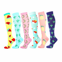 Load image into Gallery viewer, Multi Pairs Men Women Compression Socks Nurses Edema Diabetic Crossfit Atheletics Golfs Hiking Running Soccer Socks
