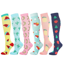 Load image into Gallery viewer, Multi Pairs Men Women Compression Socks Nurses Edema Diabetic Crossfit Atheletics Golfs Hiking Running Soccer Socks