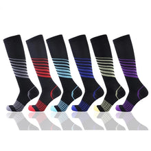 Load image into Gallery viewer, Multi Pairs Men Women Compression Socks Nurses Edema Diabetic Crossfit Atheletics Golfs Hiking Running Soccer Socks