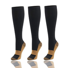 Load image into Gallery viewer, Multi Pairs Men Women Compression Socks Nurses Edema Diabetic Crossfit Atheletics Golfs Hiking Running Soccer Socks