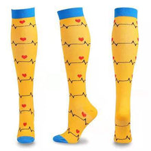 Load image into Gallery viewer, New Medical Compression Stockings Fit For Varicose Veins Edema Diabetes Atheletic Sports Socks Running Men Women Socks