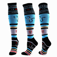 Load image into Gallery viewer, New Medical Compression Stockings Fit For Varicose Veins Edema Diabetes Atheletic Sports Socks Running Men Women Socks