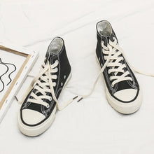 Load image into Gallery viewer, Women Classic Style Canvas Tennis shoes Casual Summer Fashion Sneakers Student Casual High Top