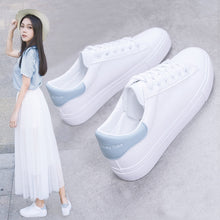 Load image into Gallery viewer, Women Fashion Vulcanize Sneakers Summer Casual Shoes for Women leather Platform Shoes