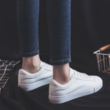 Load image into Gallery viewer, Women Fashion Vulcanize Sneakers Summer Casual Shoes for Women leather Platform Shoes