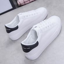 Load image into Gallery viewer, Women Fashion Vulcanize Sneakers Summer Casual Shoes for Women leather Platform Shoes