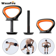 Load image into Gallery viewer, Adjustable Kettlebell Handle For Weight Plates Home Gym Workout Comfortable Kettle Bell Grip Dumbbell Equipment