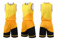 Load image into Gallery viewer, Kids Adult Basketball Clothes Women Men Basketball Jersey Set Child Basketball Vest Shorts Training Uniform Sports Suit Team Kit