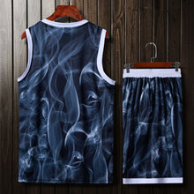 Load image into Gallery viewer, Men Women Basketball Jerseys Colorful Uniforms Sport Clothing Shirts Shorts Suits Side Pockets Custom Printing Draw