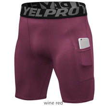 Load image into Gallery viewer, New Design Mens Sports Tights Basketball Running Fitness Shorts