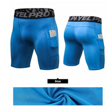 Load image into Gallery viewer, New Design Mens Sports Tights Basketball Running Fitness Shorts