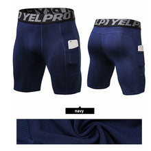 Load image into Gallery viewer, New Design Mens Sports Tights Basketball Running Fitness Shorts