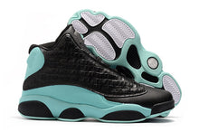 Load image into Gallery viewer, Black Cat Firestones Green Gentlemen Basketball Shoes Cap And Toga