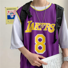 Load image into Gallery viewer, Trendy Classic Sports Basketball Uniform Students Basketball Sportswear Casual Sports Short Sleeve Suit Size S-XXXL
