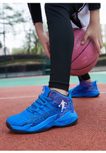 Load image into Gallery viewer, Children's High-Top Breathable Outdoor Casual Basketball Sneaker Boys Running Sports Sneakers