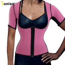 Load image into Gallery viewer, Hot Underbust Sauna Sweat Vest for Women Weight Loss Body Shaper Slim Waist Trainer Girdle Tummy Waist Cincher Suit Top