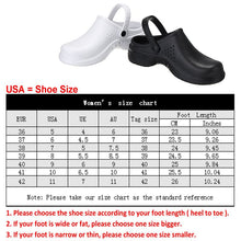 Load image into Gallery viewer, AtreGo Women Slippers Medical Surgical Shoes Operating Room Nursing Nurse Slip on Comfortable Light weight  Women Sandals
