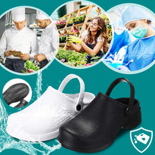 Load image into Gallery viewer, AtreGo Women Slippers Medical Surgical Shoes Operating Room Nursing Nurse Slip on Comfortable Light weight  Women Sandals
