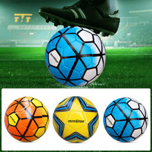 Load image into Gallery viewer, Professional Size 5 Football Premier PU Seamless Soccer Ball Goal Team Match Training Balls League Futbol Bola Kids Adult Gift
