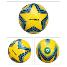 Load image into Gallery viewer, Professional Size 5 Football Premier PU Seamless Soccer Ball Goal Team Match Training Balls League Futbol Bola Kids Adult Gift
