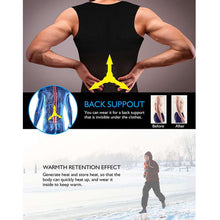 Load image into Gallery viewer, Neoprene Waist Slimming Sauna Suit Yoga Trainer Cincher Vest Shapewear Man Fat Burning Weight Loss
