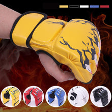 Load image into Gallery viewer, HIGH Quality Adults Women/Men Sparing Grappling Boxing Gloves Muay Thai MMA Fighting Punch Training Mitts

