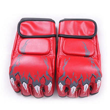 Load image into Gallery viewer, HIGH Quality Adults Women/Men Sparing Grappling Boxing Gloves Muay Thai MMA Fighting Punch Training Mitts
