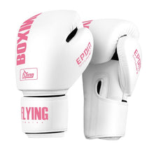 Load image into Gallery viewer, FLYING 10 12 14oz Boxing Gloves PU Leather Muay Thai MMA Fight Training Glove For Men Women Kids
