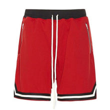 Load image into Gallery viewer, Men Casual Running Shorts Elastic Waist Drawstring Fitness Training Summer Sports Workout Shorts
