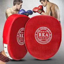 Load image into Gallery viewer, Boxing Gloves Punch Target Pad MMA PU Karate Muay Thai Training Equipment Adults kid Kick Boxing Gauntlet
