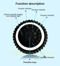 Load image into Gallery viewer, Silicone Vibrating Massage Yoga Ball Electric Roller Muscle Relaxation Apparatus Trigger Training Waist &amp; Abdomen Foam Roller
