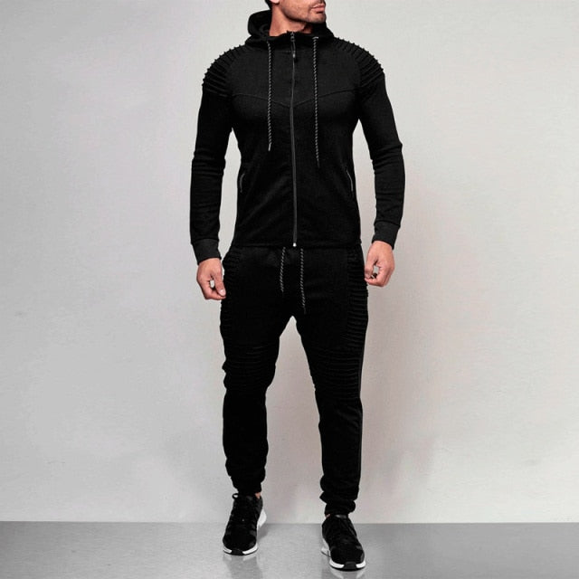 2 pieces Autumn Running tracksuit men Sweatshirt Sports Set Gym Clothes Men Sport Suit Training Suit Sport Wear Outdoor