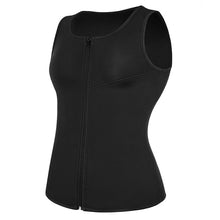Load image into Gallery viewer, Men Thermo Compression Shapewear Waist Trainer Sauna Vest Sweat Slimming Underwear Compression Workout Shirt
