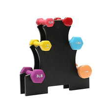 Load image into Gallery viewer, Large Leaf Home Gym Fitness Dumbbell Rack Stand for Hand Dumbbell Fitness Exercise weights
