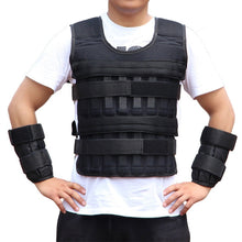 Load image into Gallery viewer, Adjustable 15/35KG  Weight Vest Boxing Training Jacket Gym and Running Workout Fitness Equipment

