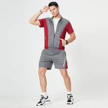 Load image into Gallery viewer, PBBB Men&#39;s Summer Casual Sports Two-piece Tracksuit Fitness Jogging Men Sportswear
