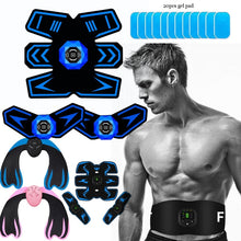 Load image into Gallery viewer, NEW Electronic Muscle Stimulator Abdominal Hip Weight Loss Body Slimming LCD Display Toner USB Abs Fitness Training Home Gym
